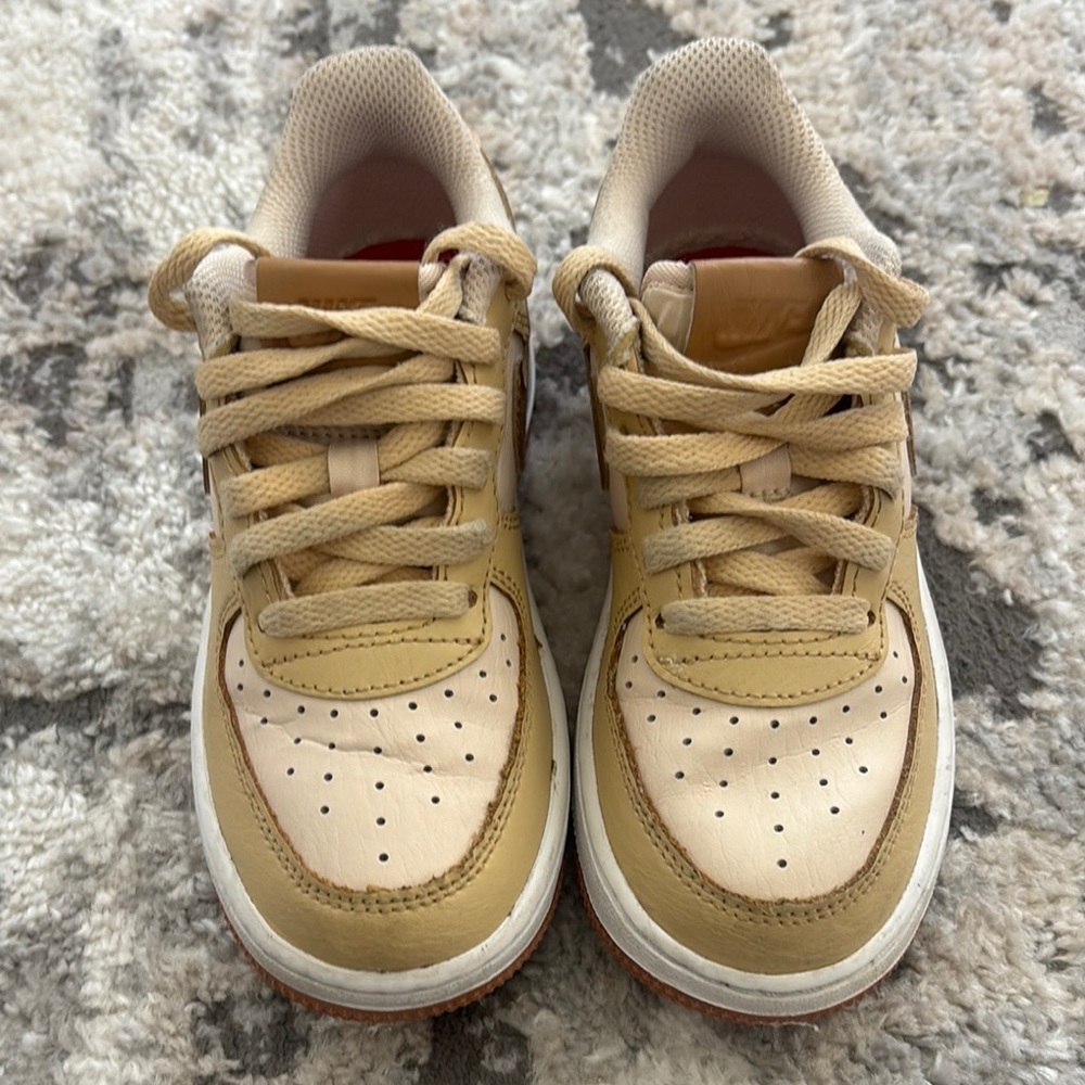 Kids Tan Sneakers